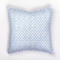 20x20" Pillow in Croix, Indigo